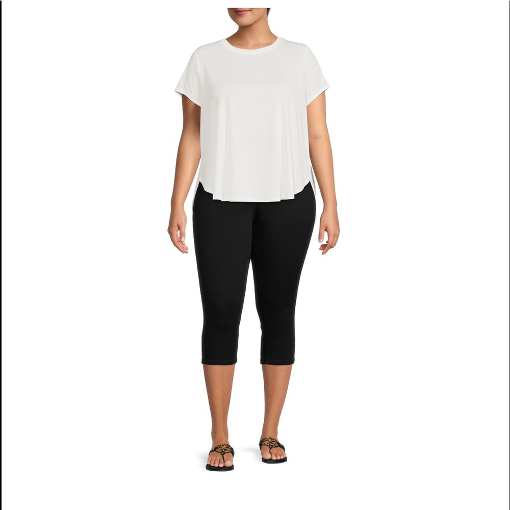 Terra & Sky PLUS SIZE Jegging Pull-on Capri